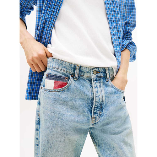 Tommy Hilfiger Ανδρικό παντελόνι Otis Signature Regular Straight Leg Jeans